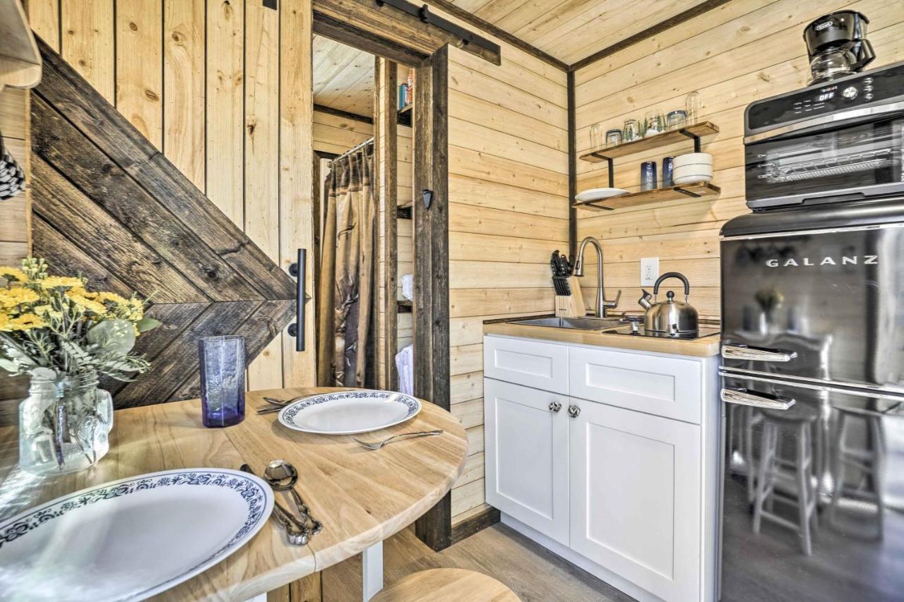 Loudonville Tiny Home With Hot Tub By Mohican State Park! מראה חיצוני תמונה